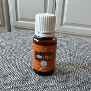Young Living 15ml Cedarwood Oil in Brown Bottle
